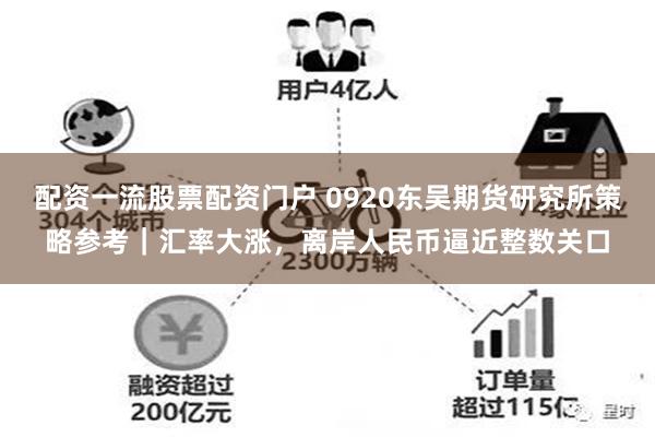 配资一流股票配资门户 0920东吴期货研究所策略参考｜汇率大涨，离岸人民币逼近整数关口