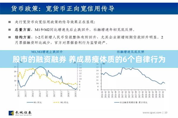 股市的融资融券 养成易瘦体质的6个自律行为